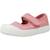 Ballerines à scratch fille Nude+Rose framboise 4 - vertbaudet enfant 
