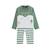 Combinaison de bain bébé manches longues protection uv hello dino Kaki 2 - vertbaudet enfant 