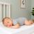 Drap housse en popeline de coton bio blanc Blanc 5 - vertbaudet enfant 