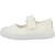 Ballerines à scratch fille Blanc+Rose framboise 2 - vertbaudet enfant 