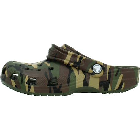 Tongs garçon modèle classic camouflage Gris+Vert army 8 - vertbaudet enfant 