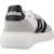 Baskets garçon en cuir à lacets urbain Blanc white 3 - vertbaudet enfant 