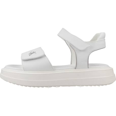 Sandales fille Blanc+Noir 2 - vertbaudet enfant 