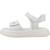 Sandales fille Blanc+Noir 2 - vertbaudet enfant 