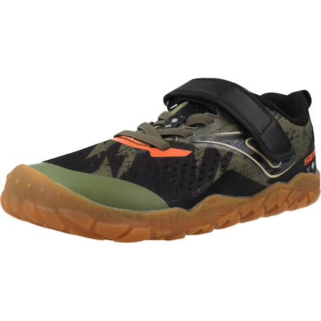 Basket garçon modèle sima junior barefoot Vert kaki 4 - vertbaudet enfant 