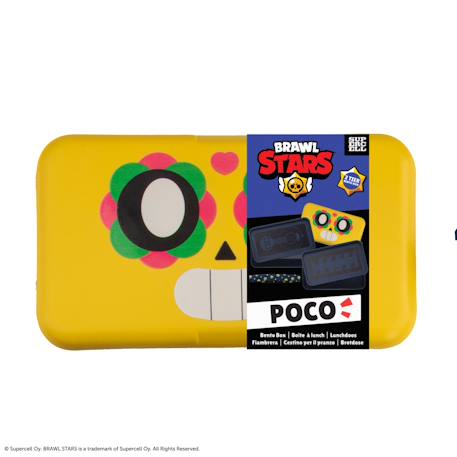 Boîte à lunch poco - brawl stars Jaune 4 - vertbaudet enfant 