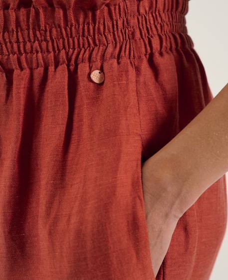 Pantalon de grossesse sahel Anis+Beige+Cuivre 16 - vertbaudet enfant 