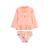 Maillot de bain fille 2 pièces t-shirt de protection uv et culotte deauville Peche 2 - vertbaudet enfant 