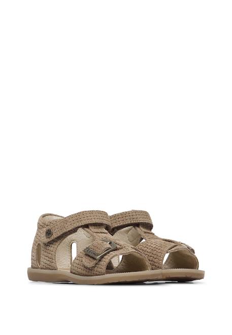 Sandales en suède quarzo Marron- 2 - vertbaudet enfant 