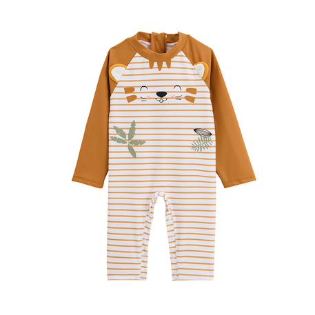 Combinaison de bain bébé manches longues protection uv mio Camel 2 - vertbaudet enfant 