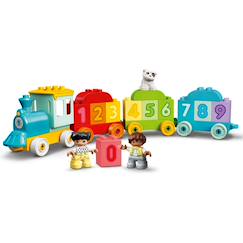 Jouet-Jeux d'imagination-Lego duplo - le train des chiffres - apprendre à compter - 10954