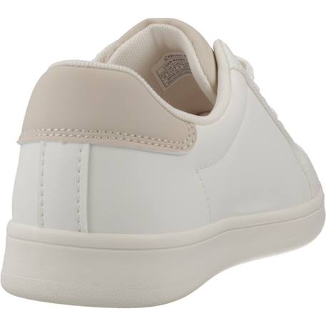 Basket fille modèle low cut lace up Beige blanc 3 - vertbaudet enfant 