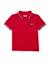 Polo garçon en maille avec détails contrastés Rouge 1 - vertbaudet enfant 