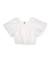 Blouse fille en maille avec manches amples Blanc 1 - vertbaudet enfant 
