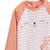 Combinaison de bain bébé manches longues protection uv calvi Corail 4 - vertbaudet enfant 