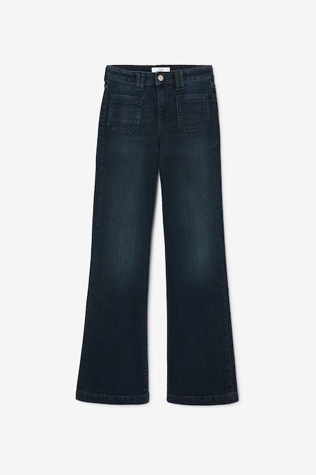 Fille-Pantalon-Jeans flare flarepo, longueur 34