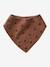 Lot 3 bavoirs bandanas en gaze de coton Babylone+Bord de mer+Broceliande+Dans les bois+ficelle+Hanoi+Hygge+lot renard+Mon coeur+Tanzanie 25 - vertbaudet enfant 