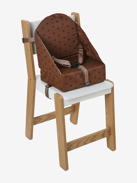 Rehausseur de chaise beige imprimé+Cherry+dans les bois+green forest+gris+Minisaurus+Mon coeur+noisette+Oies+rayé blanc 40 - vertbaudet enfant 