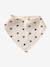 Lot 3 bavoirs bandanas en gaze de coton Babylone+Bord de mer+Broceliande+Dans les bois+ficelle+Hanoi+Hygge+lot renard+Mon coeur+Tanzanie 27 - vertbaudet enfant 