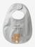 Bavoir rond blush+sauge 3 - vertbaudet enfant 