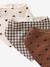 Lot 3 bavoirs bandanas en gaze de coton Babylone+Bord de mer+Broceliande+Dans les bois+ficelle+Hanoi+Hygge+lot renard+Mon coeur+Tanzanie 28 - vertbaudet enfant 