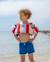 Gilet de natation avec brassards enfants Multi coloured 1 - vertbaudet enfant 