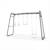 Parcours sportif enfant extérieur – barres de traction jardin Getset monkeybar mb310 Gris+Noir 1 - vertbaudet enfant 