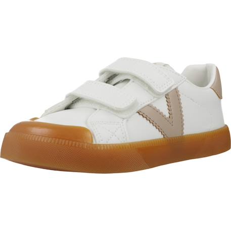 Basket fille à scratch Beige 4 - vertbaudet enfant 
