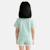T-shirt avec logo et short fille Vert 3 - vertbaudet enfant 
