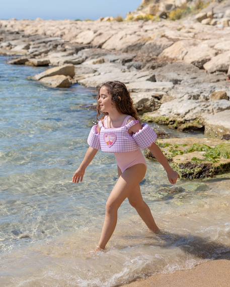 Gilet de natation avec brassards enfants Pink 2 - vertbaudet enfant 