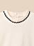 T-shirt  en coton biologique - collection junior Ecru+Grenade 2 - vertbaudet enfant 