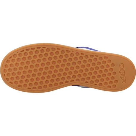 Baskets garçon en cuir à lacets rétro Bleu 6 - vertbaudet enfant 