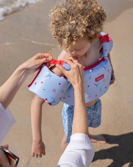 Gilet de natation avec brassards enfants Blue 2 - vertbaudet enfant 