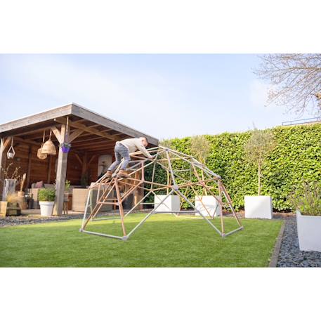 Dôme d'escalade enfants pour l'extérieur en métal ø300cm Pastel 2 - vertbaudet enfant 