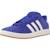 Baskets garçon en cuir à lacets rétro Bleu 4 - vertbaudet enfant 