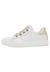 Baskets en cuir hasselt 2 zip. Blanc-platine- 3 - vertbaudet enfant 