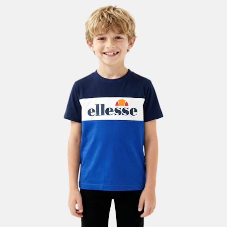T-shirt manches courtes garçon avec imprimé Bleu 1 - vertbaudet enfant 