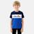 T-shirt manches courtes garçon avec imprimé Bleu 1 - vertbaudet enfant 