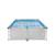 Piscine tubulaire rectangulaire 300x200x65cm avec pompe filtrante Gris+Gris clair+Vert 9 - vertbaudet enfant 
