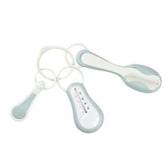 Puériculture-Set thermomètre de bain, coupe ongle et peigne brosse