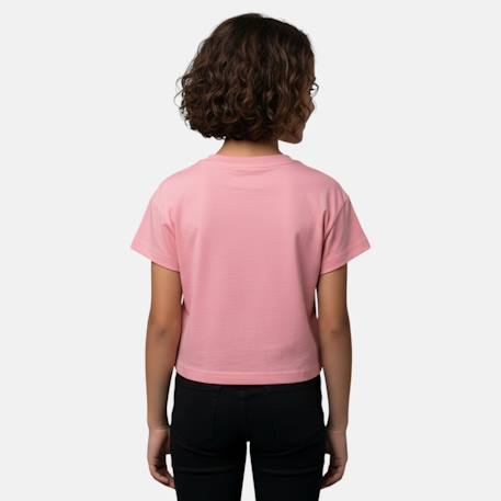 Top manches courtes fille avec imprimé Rose 3 - vertbaudet enfant 