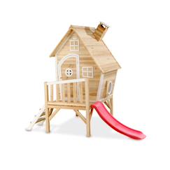 Maisonnette en bois sur pilotis avec toboggan - Fantasia 300  - vertbaudet enfant