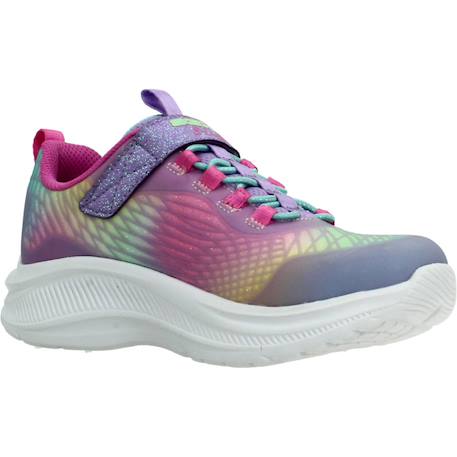 Basket fille Multicolore+Multicolore / Bleu clair+Multicolore / Bleu marine 5 - vertbaudet enfant 