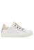Baskets en cuir hasselt 2 zip. Blanc-platine- 1 - vertbaudet enfant 