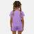Pack de 2 t-shirts et short fille Violet 6 - vertbaudet enfant 