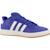 Baskets garçon en cuir à lacets rétro Bleu 5 - vertbaudet enfant 