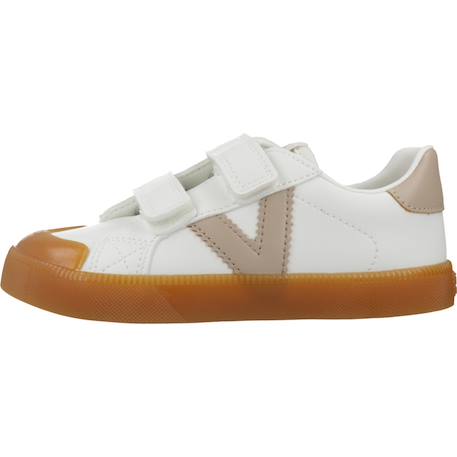 Basket fille à scratch Beige 2 - vertbaudet enfant 