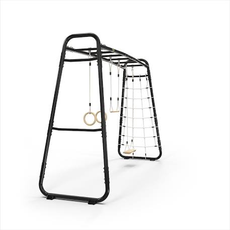 Parcours sportif enfant extérieur – barres de traction jardin Getset monkeybar mb310 Gris+Noir 11 - vertbaudet enfant 