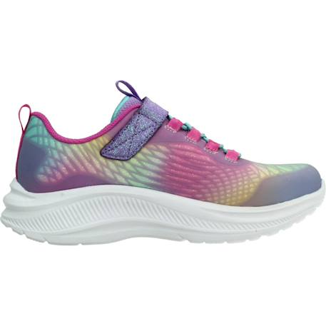 Basket fille Multicolore+Multicolore / Bleu clair+Multicolore / Bleu marine 1 - vertbaudet enfant 