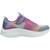Basket fille Multicolore+Multicolore / Bleu clair+Multicolore / Bleu marine 1 - vertbaudet enfant 